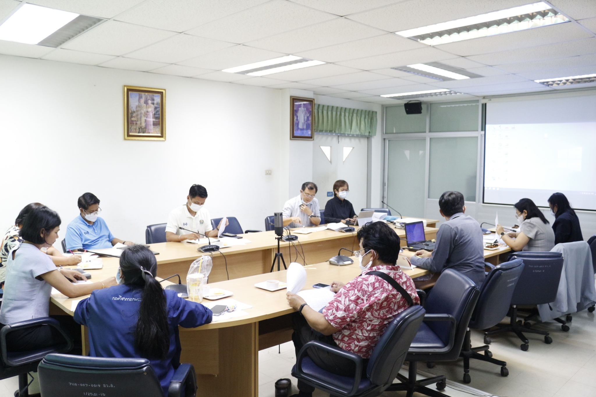 สถาบันวิจัยพืชสวนประชุมขับเคลื่อนนโยบาย ติดตามผลการดำเนินงานวิชาการ และการใช้จ่ายงบประมาณ ประจำปี 2568
