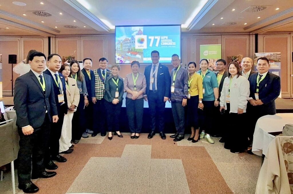 กรมวิชาการเกษตรนำเสนอรายงานความก้าวหน้าการจัดงานมหกรรมพืชสวนโลกจังหวัดอุดรธานี พ.ศ. 2569 และนครราชสีมา พ.ศ. 2572 ต่อสมาคมพืชสวนระหว่างประเทศ (AIPH)