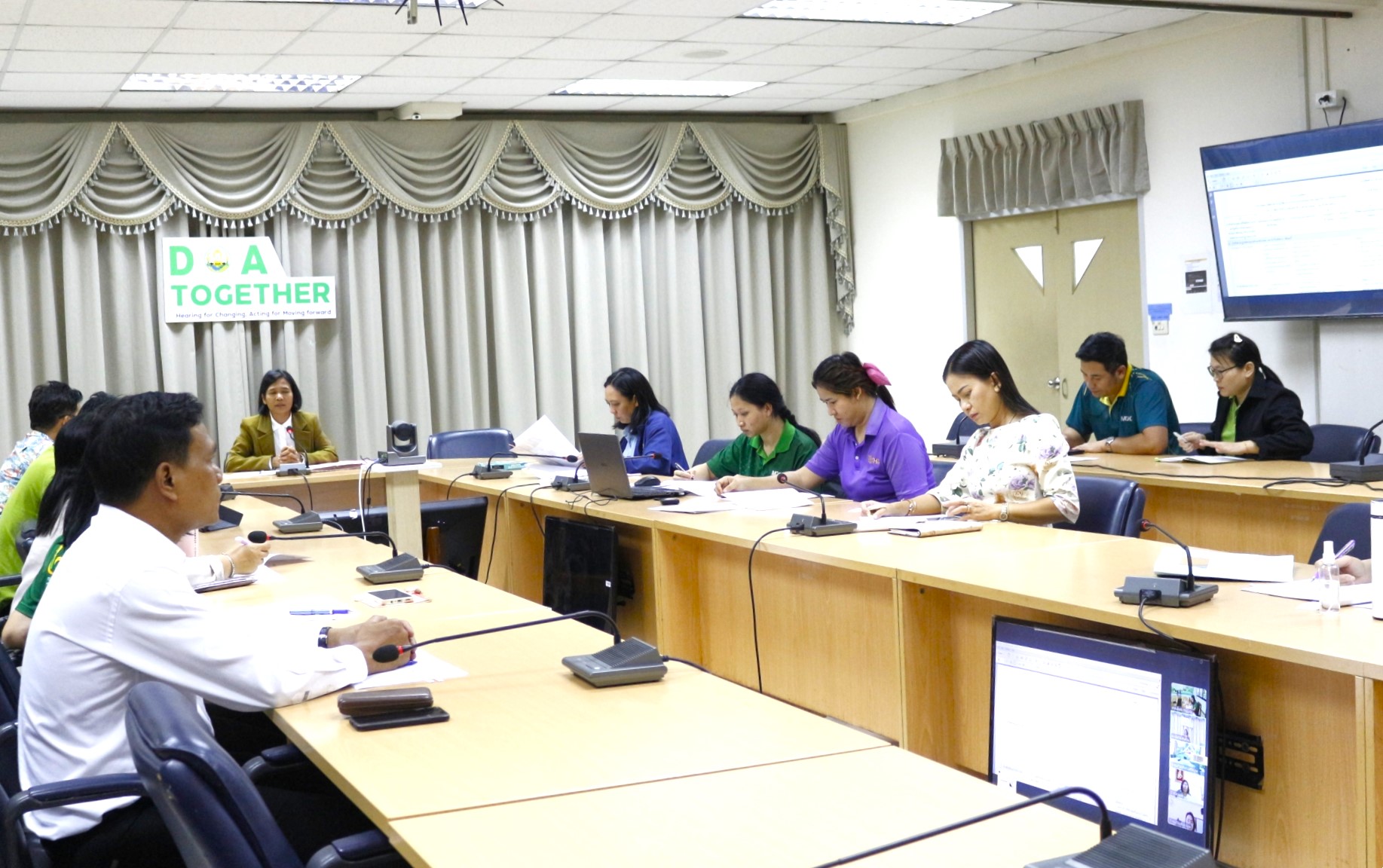 ประชุมคณะกรรมการบริหารจัดการความเสี่ยงและการบริหารจัดการควบคุมภายใน สวส. ครั้งที่ 2/2568