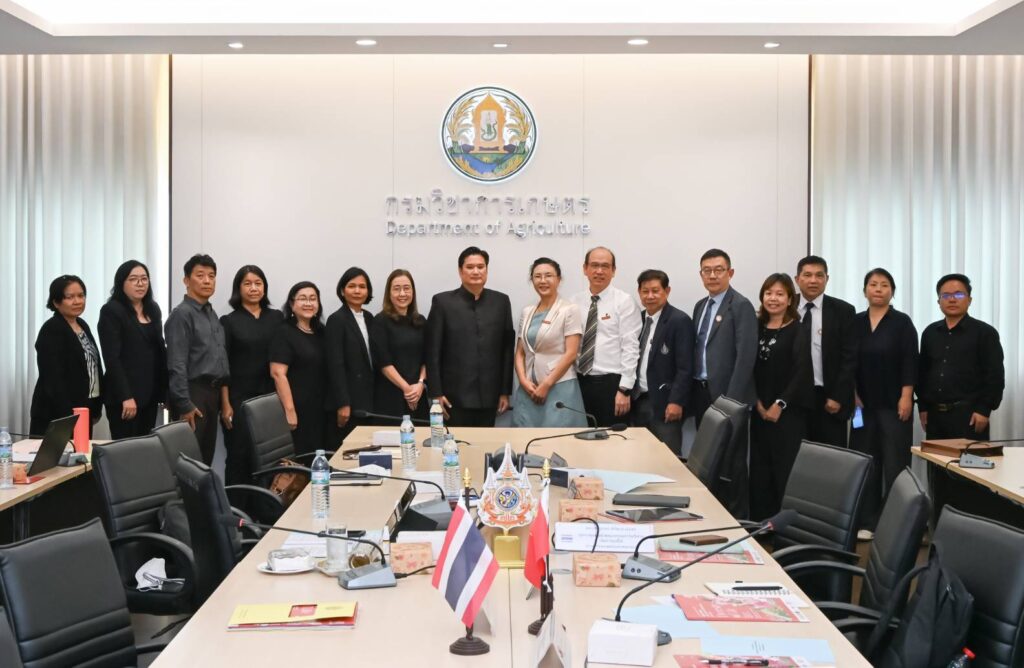 กรมวิชาการเกษตรหารือมหาวิทยาลัยเกษตรศาสตร์มณฑลยูนนาน เดินหน้าความร่วมมือวิจัยและพัฒนาเกษตรไทย-จีน