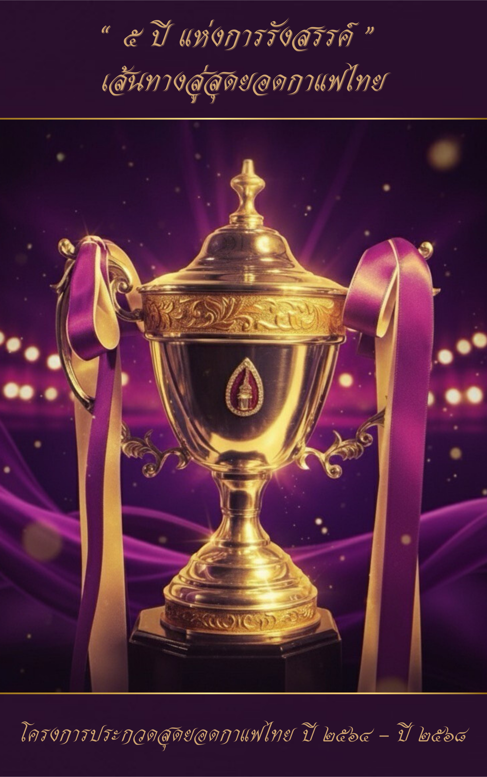 “5 ปี แห่งการรังสรรค์”เส้นทางสู่สุดยอดกาแฟไทย