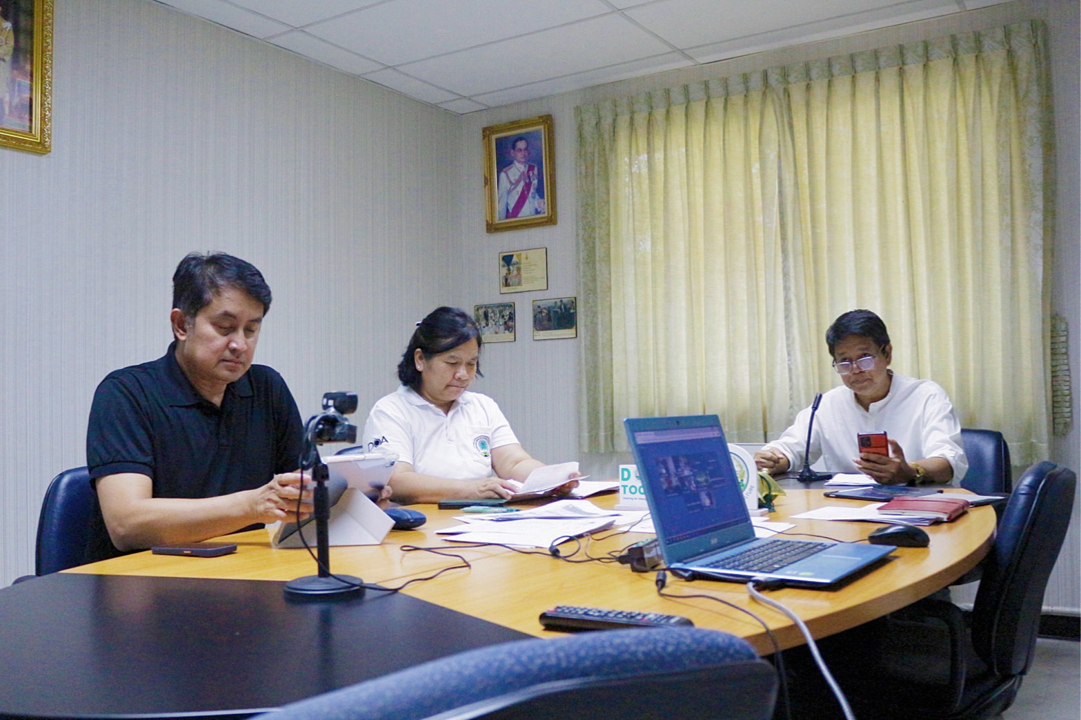 สถาบันวิจัยพืชสวนร่วมประชุมติดตามผลการดำเนินงานโครงการเร่งด่วน (Quick Win)