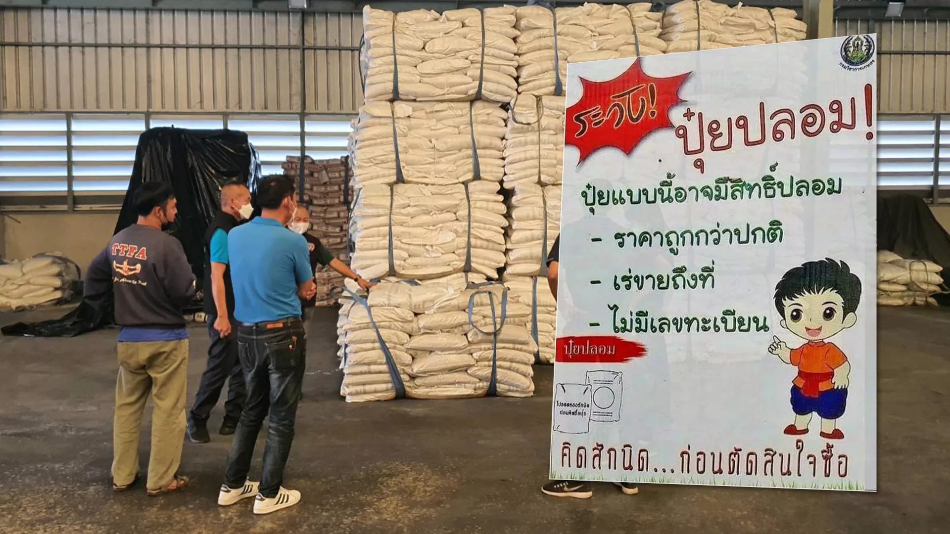 กรมวิชาการเกษตรเตือนเกษตรกร ระวัง รถเร่หลอกขายปุ๋ยปลอม