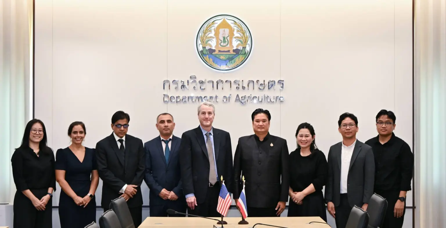 “อธิบดีกรมวิชาการเกษตร หารือสหรัฐอเมริกา กระชับความร่วมมือด้านสุขอนามัยพืชผลักดันส่งออกสับปะรดไทยไปยังสหรัฐฯ โดยไม่ต้องผ่านการฉายรังสี”