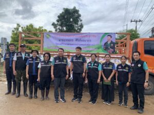 ลงพื้นที่ตรวจติดตามสถานการณ์น้ำในพื้นที่จังหวัดน่าน