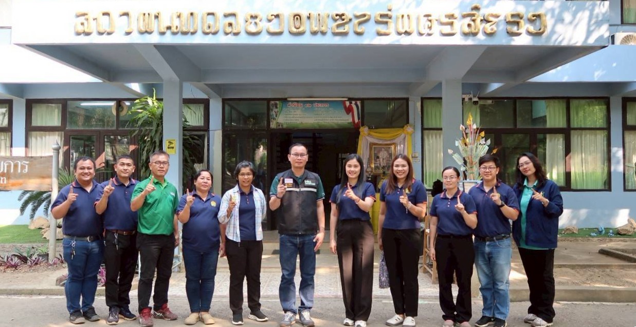 สวพ.2 ลงพื้นที่ติดตามงานวิจัยและโครงการพัฒนาการเกษตร ณ ศูนย์วิจัยและพัฒนาการเกษตรสุโขทัย