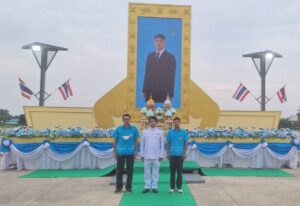 เข้าร่วมพิธีทำบุญตักบาตรถวายพระราชกุศลเนื่องในโอกาสวันคล้ายวันประสูติสมเด็จพระเจ้าลูกยาเธอ เจ้าฟ้าทีปังกรรัศมีโชติ มหาวชิโรตตมางกูร สิริวิบูลยราชกุมาร