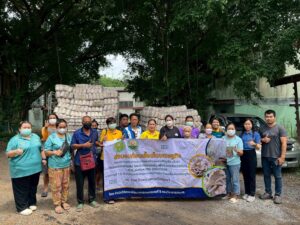 ส่งมอบก้อนเห็ดภูฏานลูกผสมพันธุ์ กวก.สทช. 1 ให้เกษตรกรผู้ประสบภัยพิบัติ ปี 2567/2568