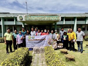 ส่งมอบก้อนเห็ดภูฏานลูกผสมพันธุ์ กวก. สทช. 1 ให้เกษตรกรผู้ประสบภัยพิบัติ ปี 2567/2568