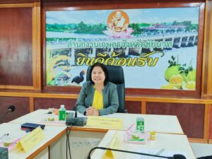 ร่วมประชุมคณะกรรมการตัดสินการประกวดส้มโอขาวแตงกวาชัยนาทในงานวันส้มโอขาวแตงกวาและของดีศรีท้องถิ่นจังหวัดชัยนาท ครั้งที่ 41 ประจำปี 2568