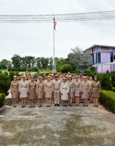 กิจกรรมเนื่องในวันพระราชทานธงชาติไทยและร้องเพลงชาติไทย