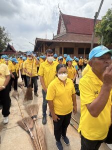 เข้าร่วมกิจกรรมอาสาบำเพ็ญประโยชน์และบำเพ็ญสาธารณกุศล ถวายพระราชกุศลพระบาทสมเด็จพระปรเมนทรมหาอานันทมหิดล พระอัฐมรามาธิบดินทร เนื่องในโอกาสวันพระบรมราชภพครบ 100 ปี วันที่ 20 กันยายน 2568