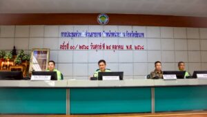 ประชุมคณะกรมการจังหวัดและหัวหน้าส่วนราชการประจำจังหวัดชัยนาท ครั้งที่ 10/2568 ประจำเดือนตุลาคม 2568