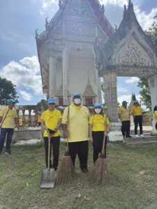 เข้าร่วมกิจกรรมจิตอาสาพัฒนาปรับปรุงภูมิทัศน์และทำความสะอาด เพื่อเป็นพระราชกุศล เนื่องในวันคล้ายวันพระราชสมภพพระบาทสมเด็จพระปรเมนทรมหามงกุฎพระจอมเกล้าเจ้าอยู่หัว 17 ตุลาคม 2568