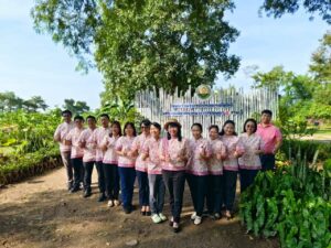 คณะกรรมการบริหารสำนักวิจัยและพัฒนาการเกษตรเขตที่ 5 เยี่ยมชมศูนย์เรียนรู้การถ่ายทอดเทคโนโลยีการผลิตพืชของกรมวิชาการเกษตร