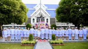 ร่วมพิธีวางพวงมาลาถวายราชสักการะเนื่องในวันปิยมหาราช ประจำปี 2568