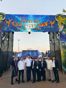 พิธีเปิดงาน “ถนนสายท่องเที่ยวเชิงเกษตรงาม ริมกว๊านพะเยา”