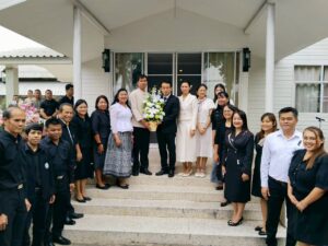 ร่วมให้การต้อนรับผู้ว่าราชการจังหวัดชัยนาท