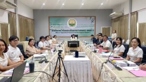 การประชุมคณะกรรมการวิจัยและพัฒนาสำนักงานวิจัยและพัฒนาการเกษตร เขตที่ 5 จังหวัดชัยนาท ครั้งที่ 3/2569