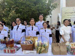ร่วมกิจกรรมเพื่อน้อมรำลึกในพระมหากรุณาธิคุณของสมเด็จพระเจ้าลูกเธอ เจ้าฟ้าพัชรกิติยาภา นเรนทิราเทพยวดี กรมหลวงราชสาริณีสิริพัชร มหาวัชรราชธิดา