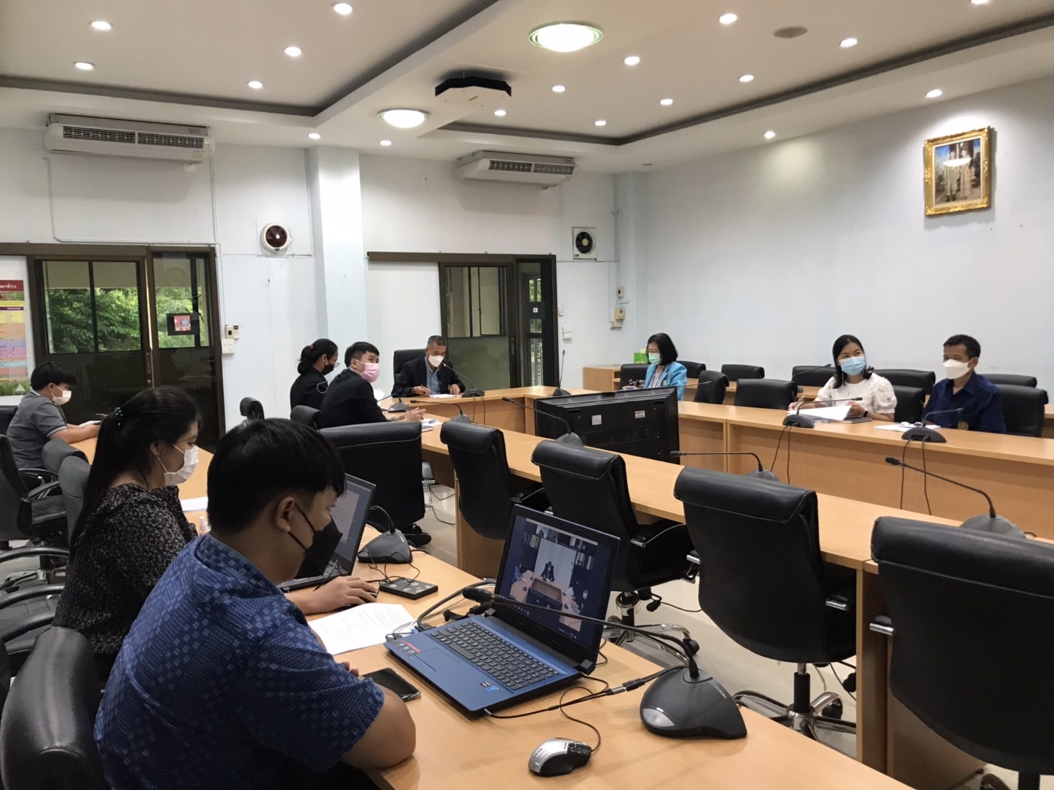 การประชุมคณะทำงานจัดการประชุมแถลงผลงานวิจัยสิ้นสุด 2559-2564
