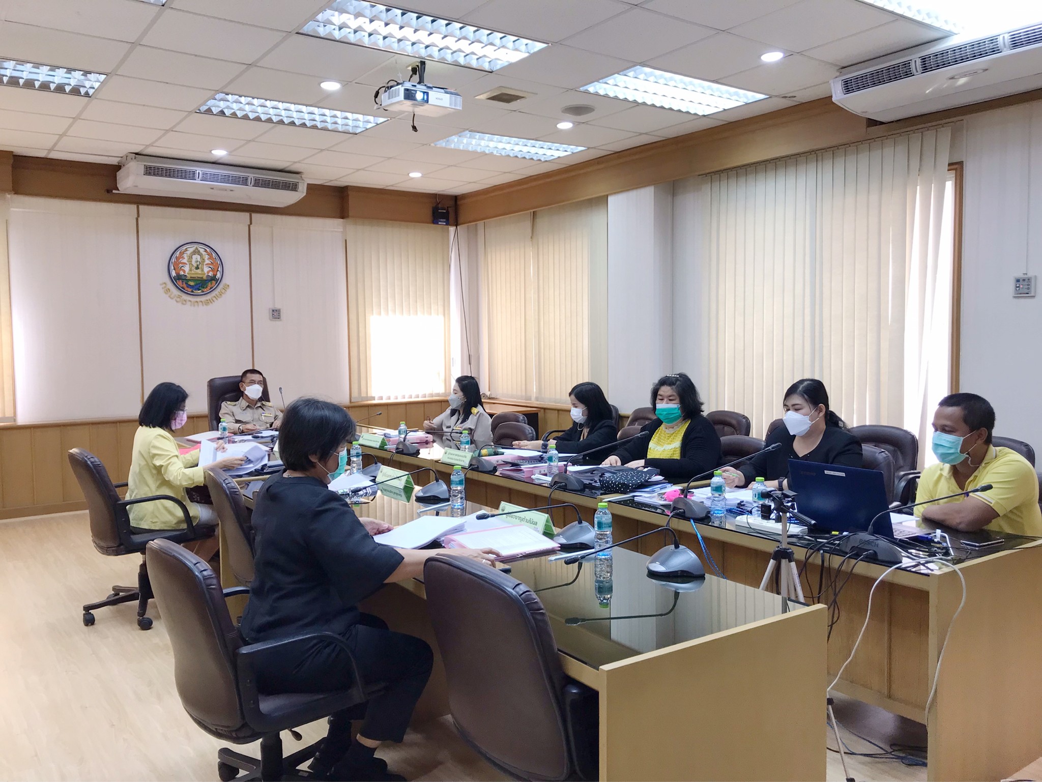การประชุมคณะทำงานพิจารณาโครกงารวิจัยด้านการเกษตร ครั้งที่ 1/2565