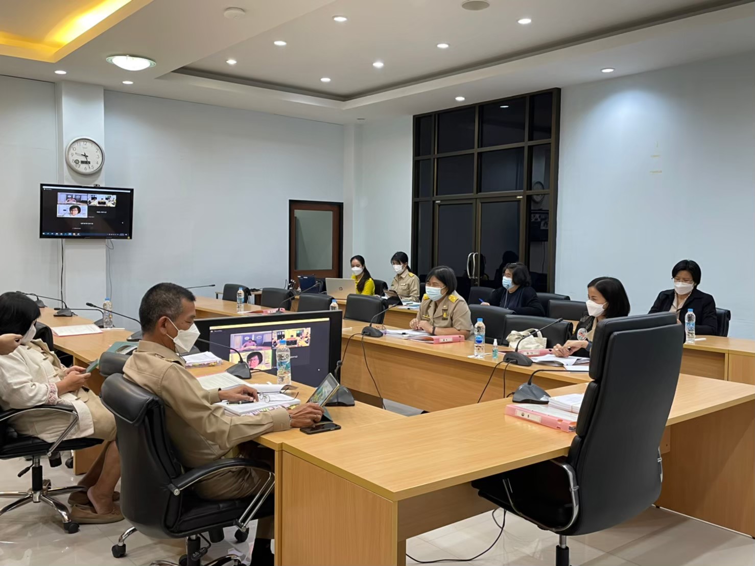 การประชุมคณะทำงานพิจารณาโครงการวิจัยด้านการเกษตร ครั้งที่ 1/2565