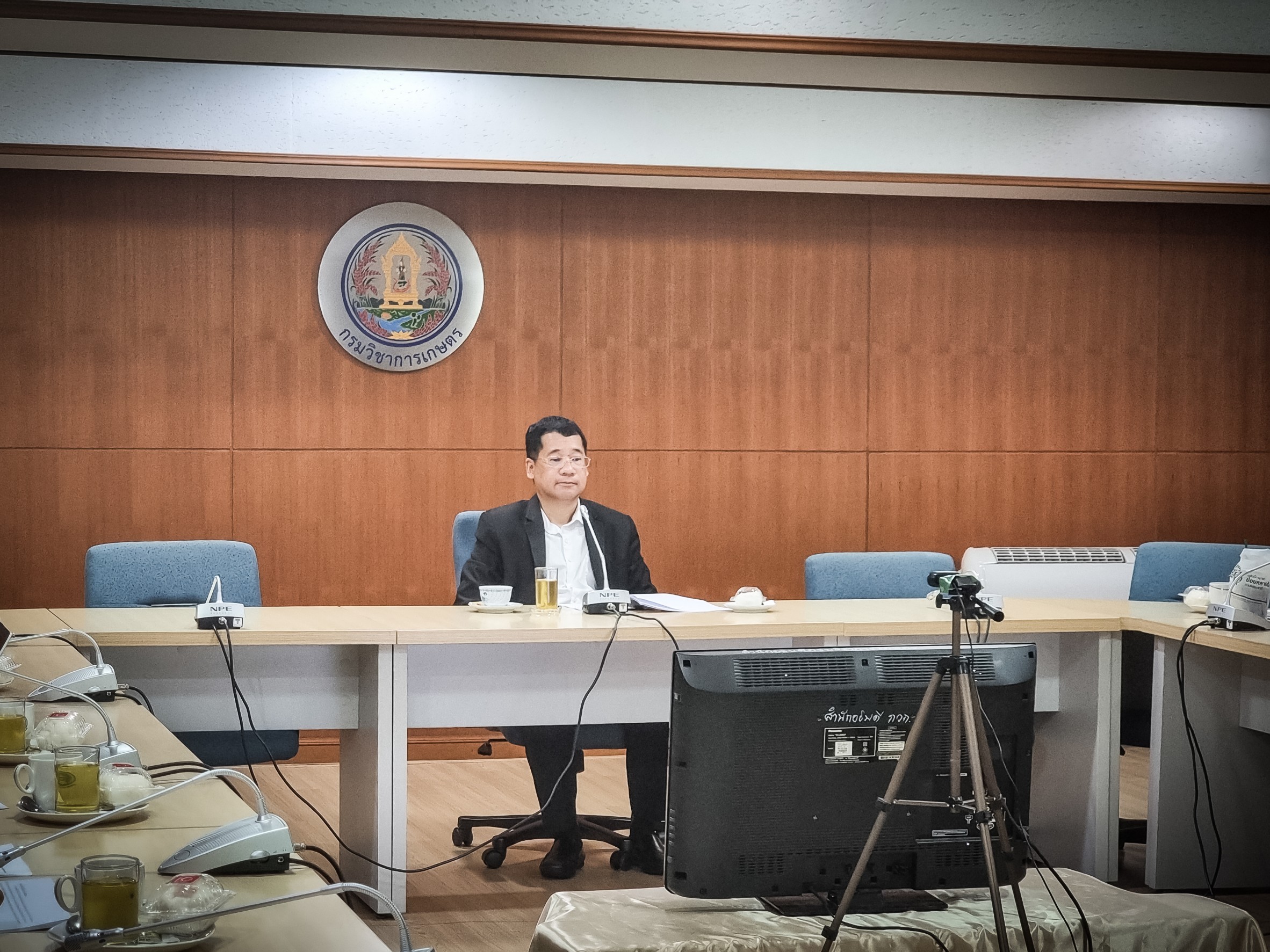 ประชุมคณะกรรมการขับเคลื่อนโครงการส่งเสริมการใช้ประโยชน์ผลงานวิจัย และการต่อยอดงานวิจัยภาคการเกษตร ครั้งที่ 1/2567