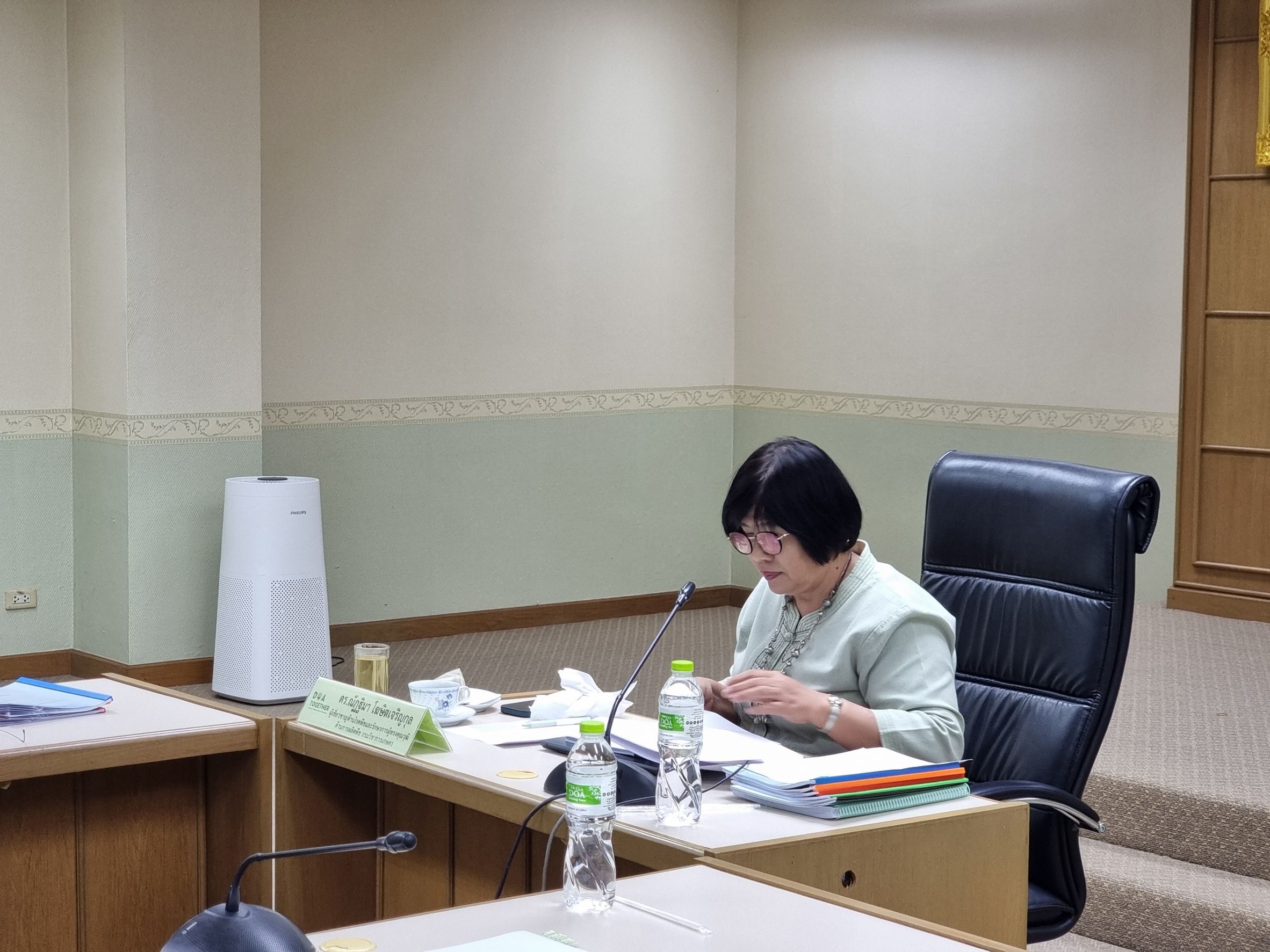 ประชุมคณะกรรมการรับรองเทคโนโลยีการเกษตรด้านพืชของกรมวิชาการเกษตร ครัั้งที่ 2/2568