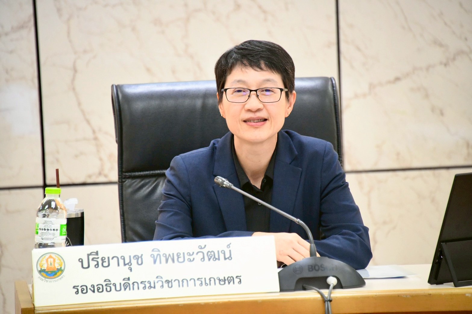 กรมวิชาการเกษตรระดมสมองจัดทำพิมพ์เขียวแผนปฏิบัติการด้านงานวิจัยและนวัตกรรม ประจำปี 2571 – 2575 ปักธง “ ผนึกกำลังวิจัยเชิงรุก ตอบโจทย์ตลาด ปลดล็อกปัญหาเกษตรกร ยกระดับส่งออก ก้าวทันความท้าทายใหม่ ”