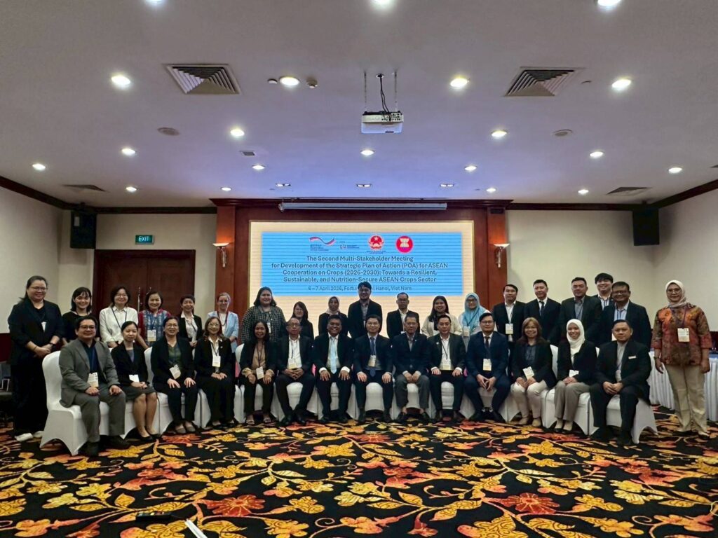 เข้าร่วมประชุมอาเซียน จัดทำแผนยุทธศาสตร์ความร่วมมือด้านพืช 2569 – 2573 ณ สาธารณรัฐสังคมนิยมเวียดนาม
