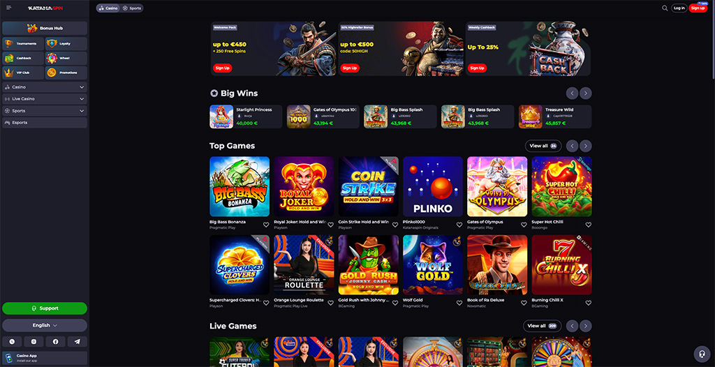 Explore the Exciting World of Table Games at Katana Spin Casino 4