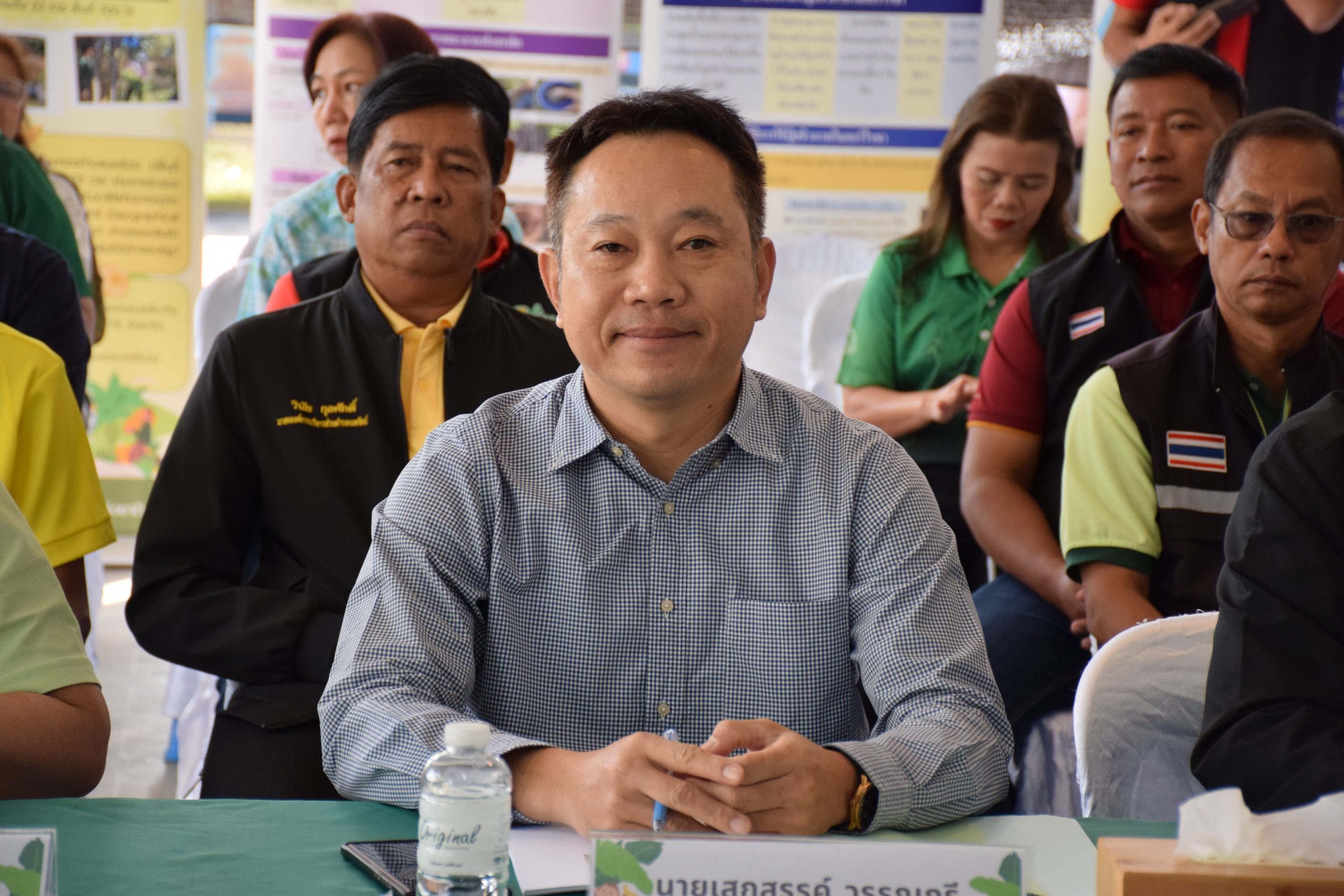 ตรวจคัดเลือกเกษตรกรดีเด่นแห่งชาติ ประจำปีงบประมาณ 2568 สาขาการปฏิบัติทางการเกษตรที่ดีสำหรับพืช (GAP) ของ สวพ. 5 จังหวัดปทุมธานี