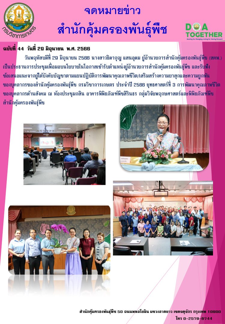 จดหมายข่าวฉบับที่3