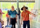 ผอ.กปร. ให้การต้อนรับคณะนักเรียนชั้นประถมศึกษา โรงเรียนสาธิตแห่งมหาวิทยาลัยเกษตรศาสตร์ ที่เข้าศึกษาเรียนรู้ ณ สวนเฉลิมพระเกียรติ 55 พรรษา กรมวิชาการเกษตร