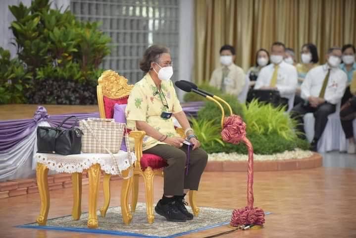 สมเด็จพระกนิษฐาธิราชเจ้า กรมสมเด็จพระเทพรัตนราชสุดา ฯ สยามบรมราชกุมารี เสด็จพระราชดำเนินโครงการทหารพันธุ์ดี ค่ายเทพสตรีศรีสุนทร ตำบลกะปาง อำเภอทุ่งสง จังหวัดนครศรีธรรมราช